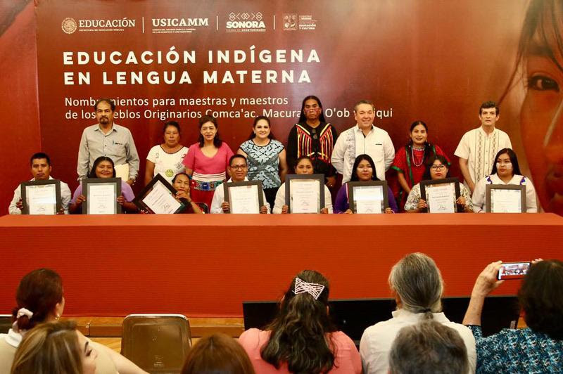 En un hecho histórico entrega Gobierno de Sonora nombramientos